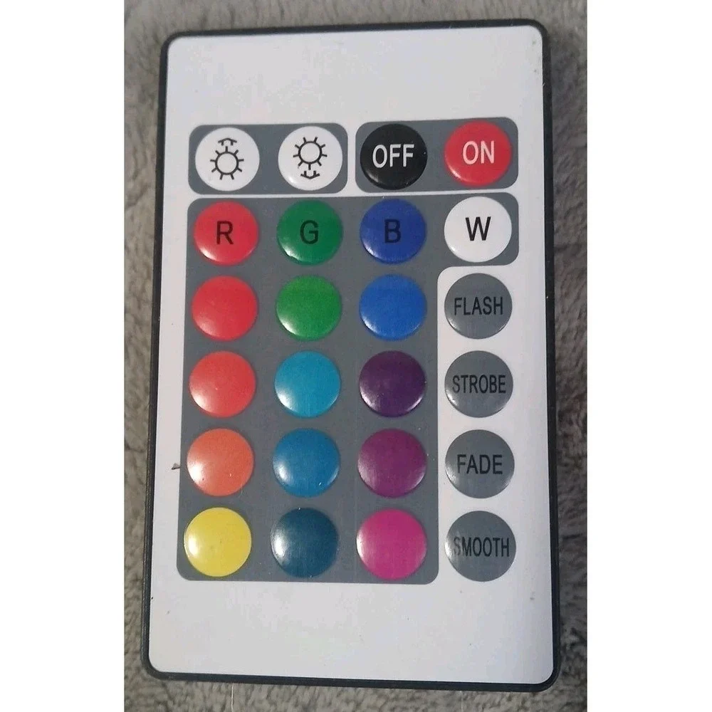 RGB LED Controller Only Multiple Color Flash Strobe Smooth Fade READ